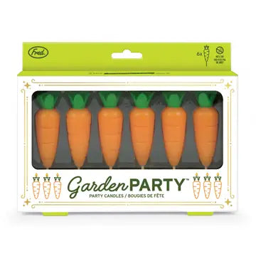 Garden Party Carrot Birthday Candles