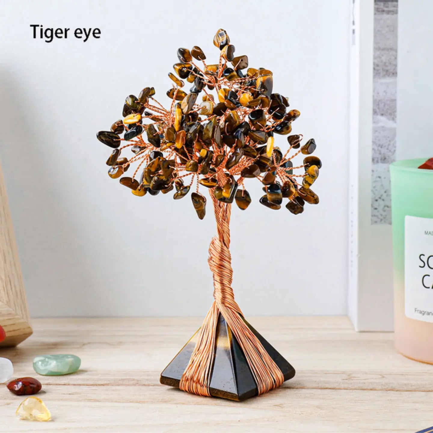 Tree of Life Pyramid Crystal Base