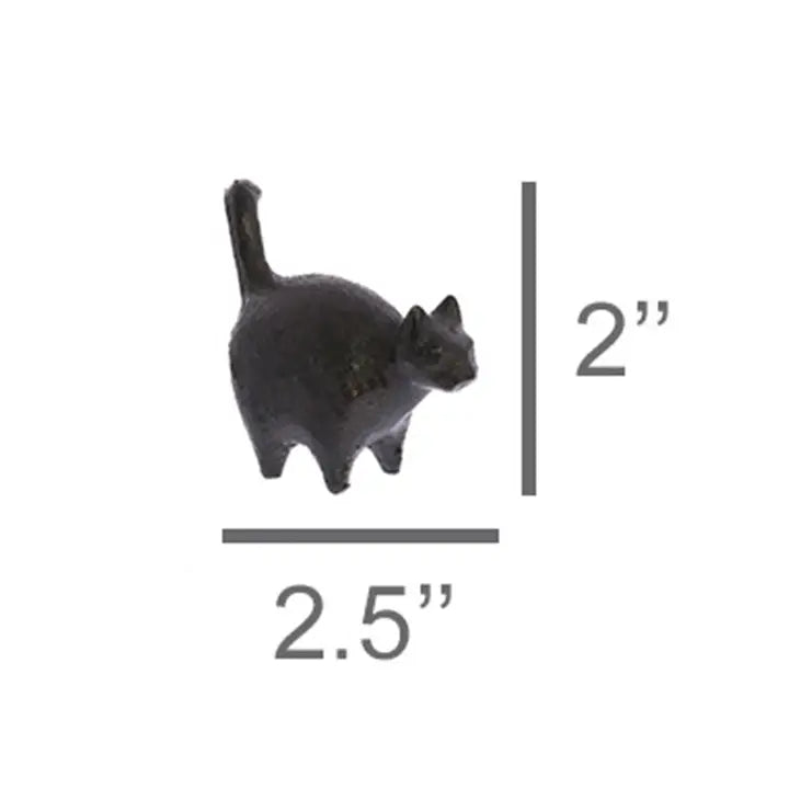 Botero Critter Cat, Cast Iron - Brown