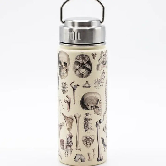 Skeleton Stainless Steel Vacuum Flask 18oz