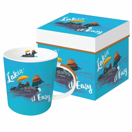 Mug in Box Lakin' It Easy