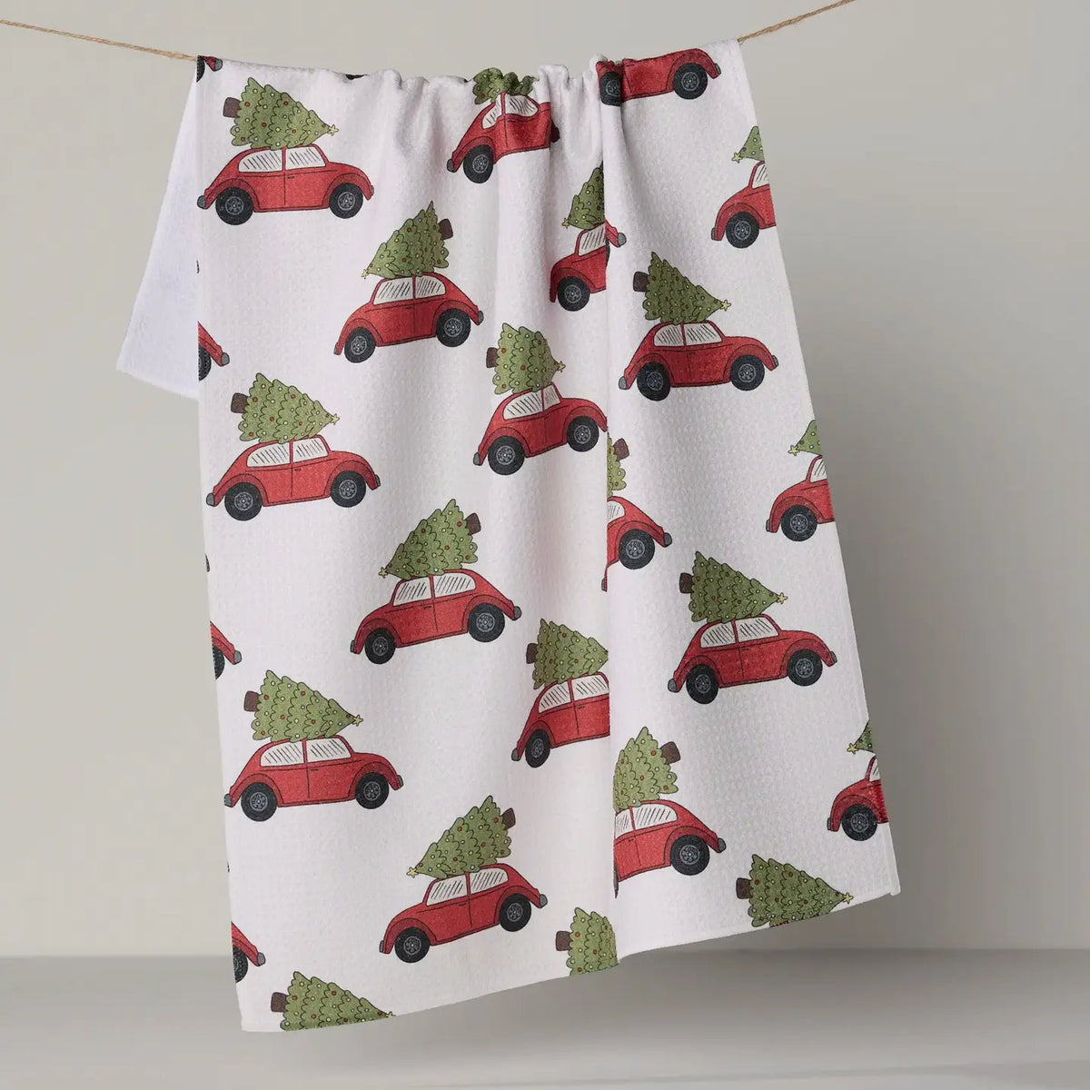 Geometry Tea Towel: Merry Miles