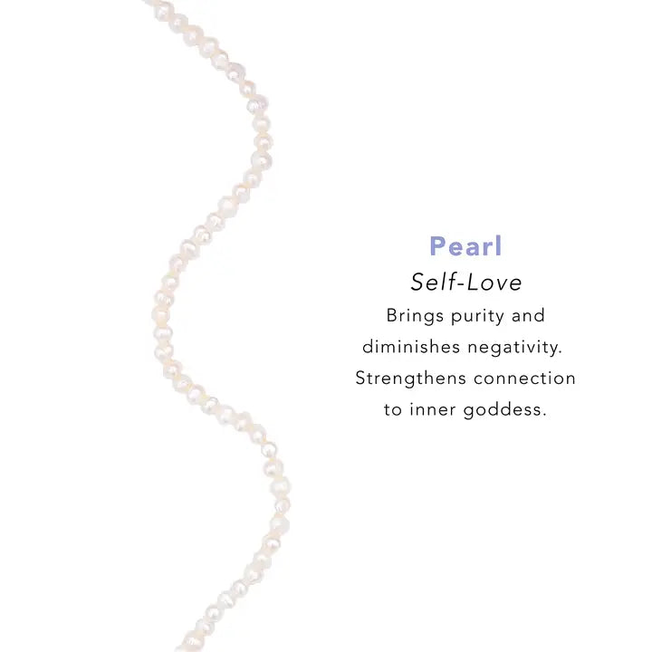 Self Love Pearl 4mm Healing Bracelet
