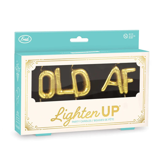 Old AF - Lighten Up Party Candles