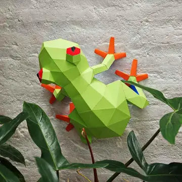 Papercraft Frog 3D Origami