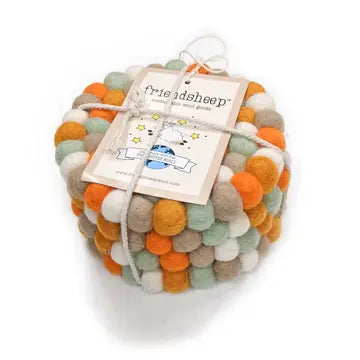 Coasters set/4 Pumpkin Patch