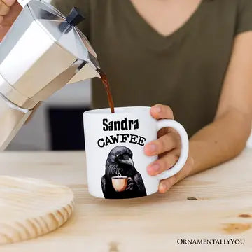 Cawfee Crow Mug