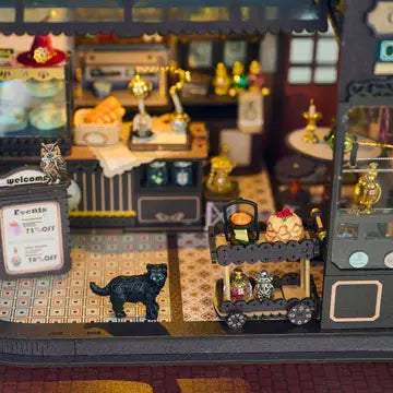 DIY Book Nook Kit:  Magic Cafe