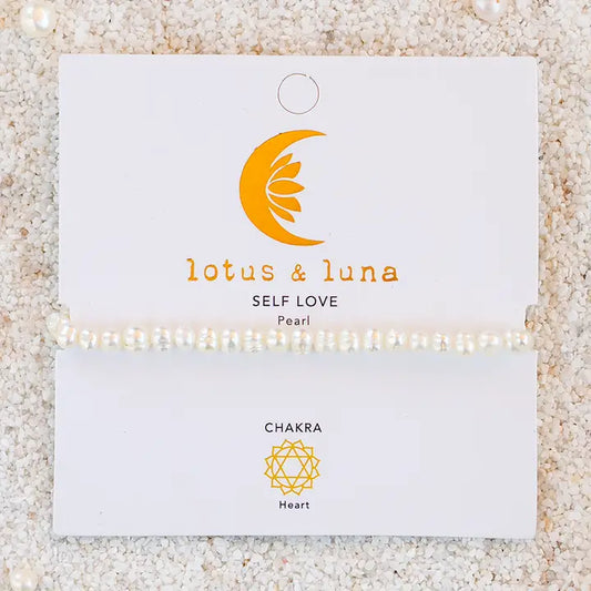 Self Love Pearl 4mm Healing Bracelet