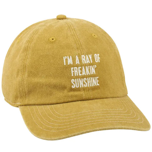 I'm A Ray of Freakin' Sunshine Baseball Hat