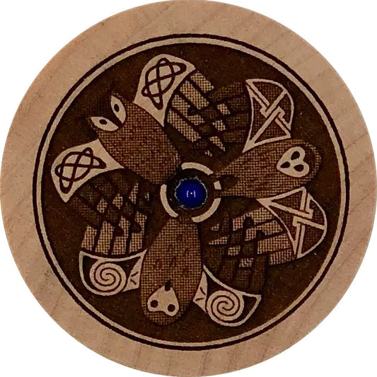 Celtic Owls Wooden Dreambox