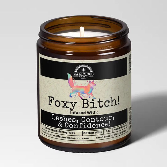 Foxy B*tch Funny Bestie Candle
