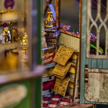 DIY Book Nook Kit:  Magic Shop