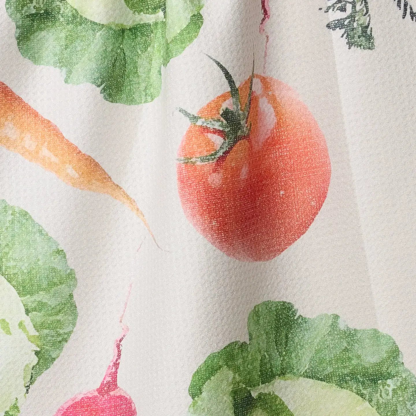 Geometry Tea Towel: Spring Produce