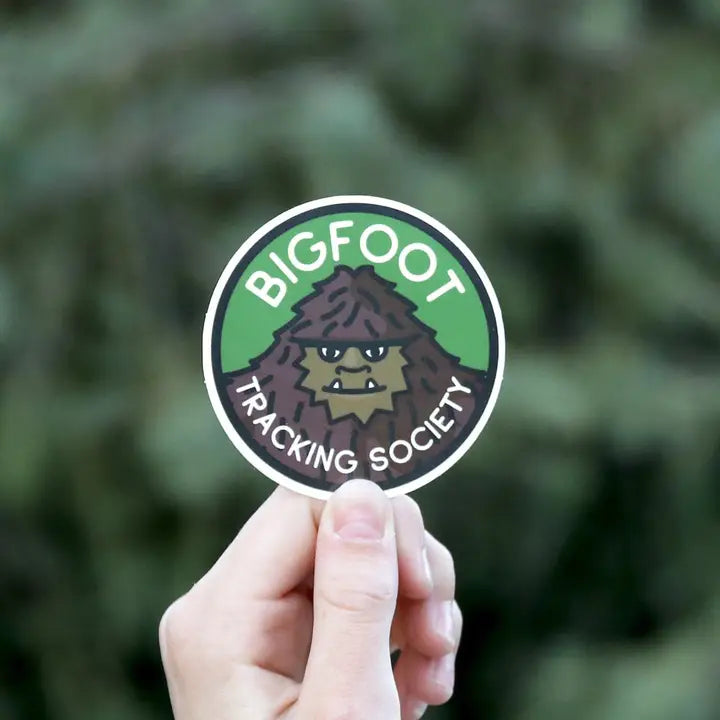 Bigfoot Tracking Society Sticker