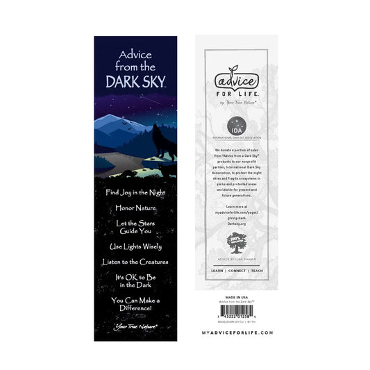 Bookmark Advice from the Dark Sky