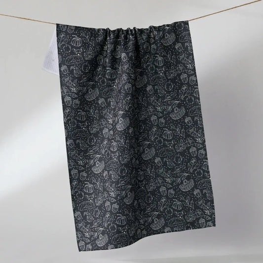 Geometry Tea Towel: Cozy Flora