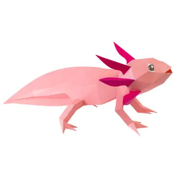 Papercraft Axolotl 3D Origami