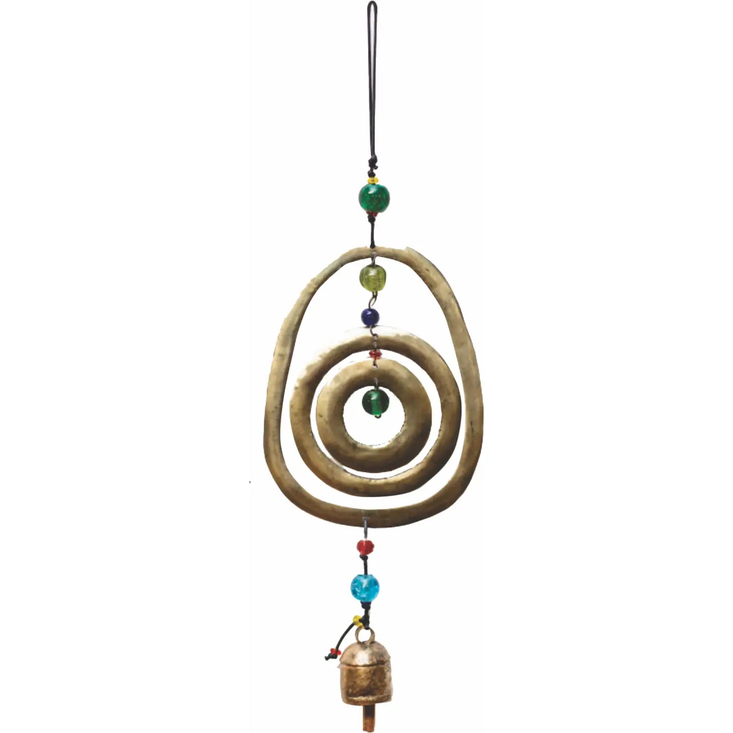 Triple Spiral Beaded Chime