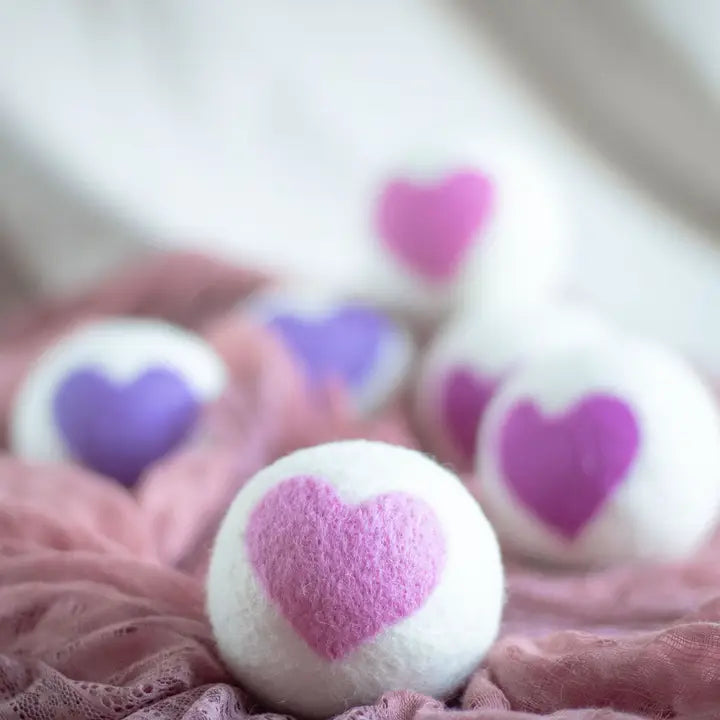 Lovely Day Heart Dryer Ball