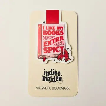 Magnetic Bookmark I Like My Books Extra Spicy
