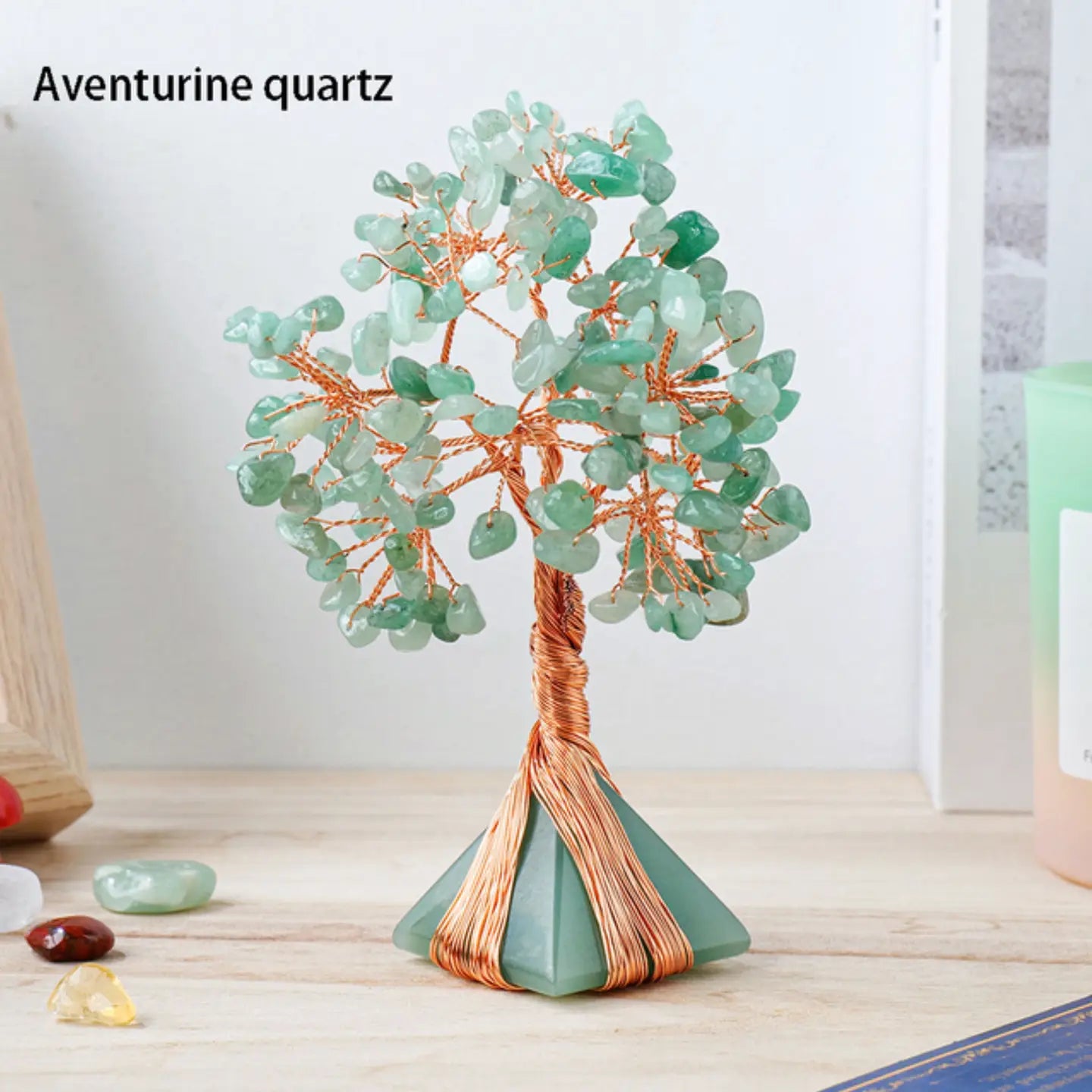 Tree of Life Pyramid Crystal Base