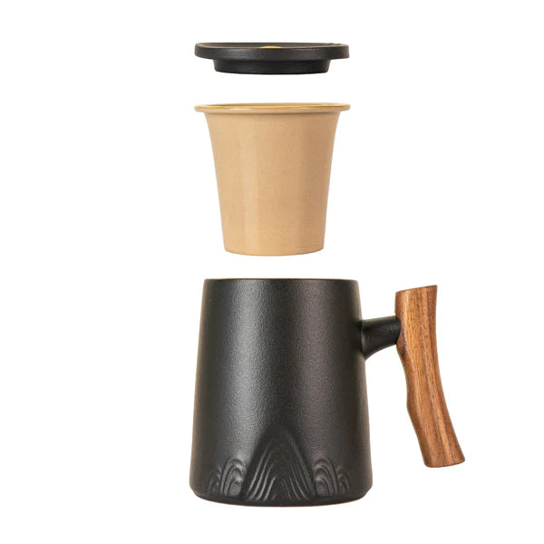 Tea Mug With Lid + Infuser