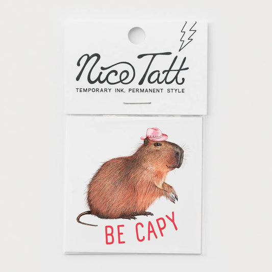 Be Capy Temporary Tattoo