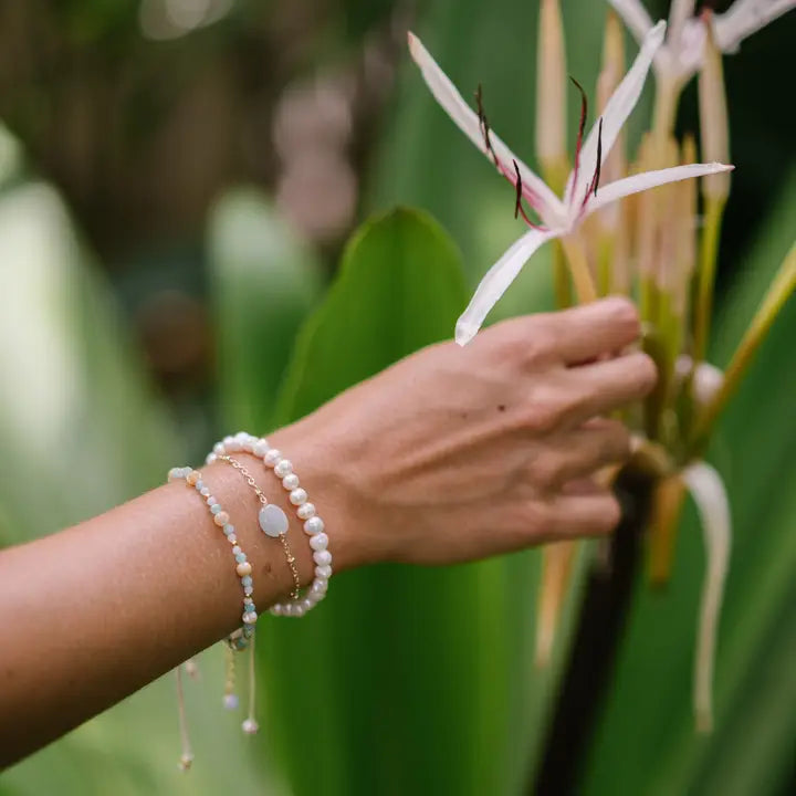 Self Love Pearl 4mm Healing Bracelet