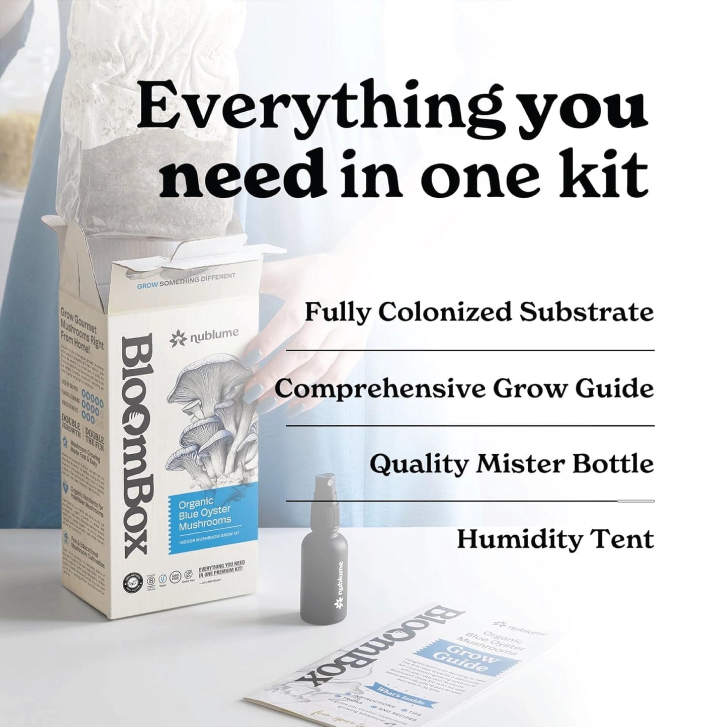 Mushroom Grow Kit Blue Oyster