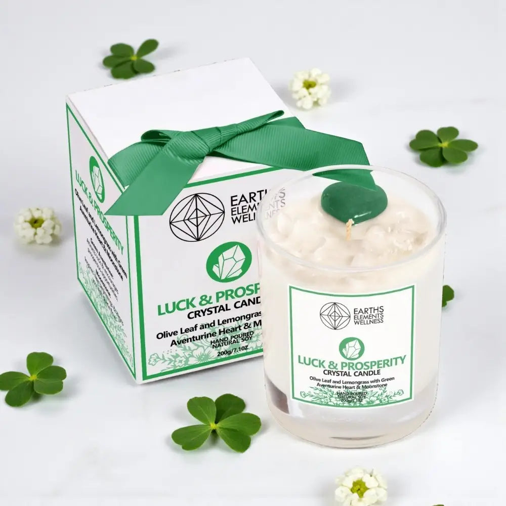 Crystal Candle Luck & Prosperity