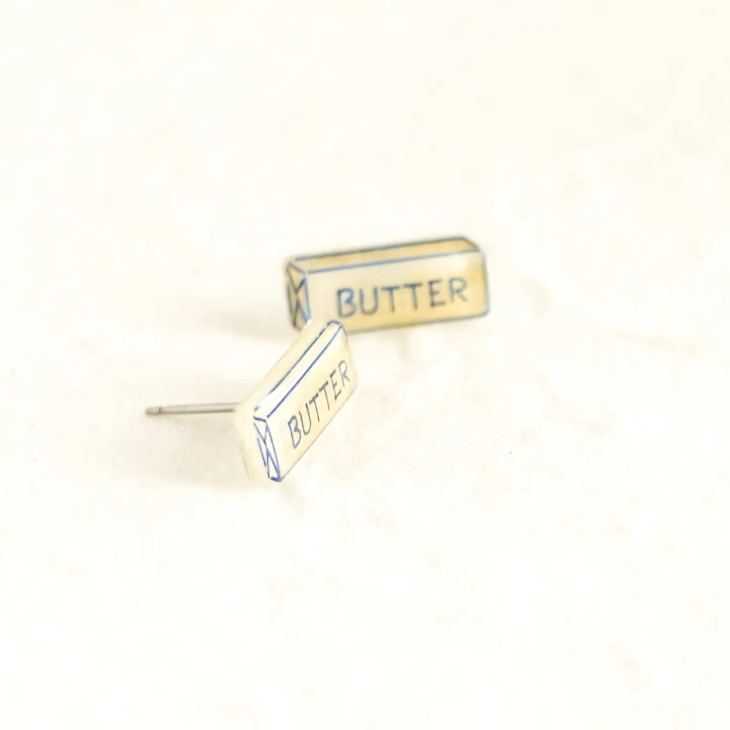Stick of Butter Stud Earrings