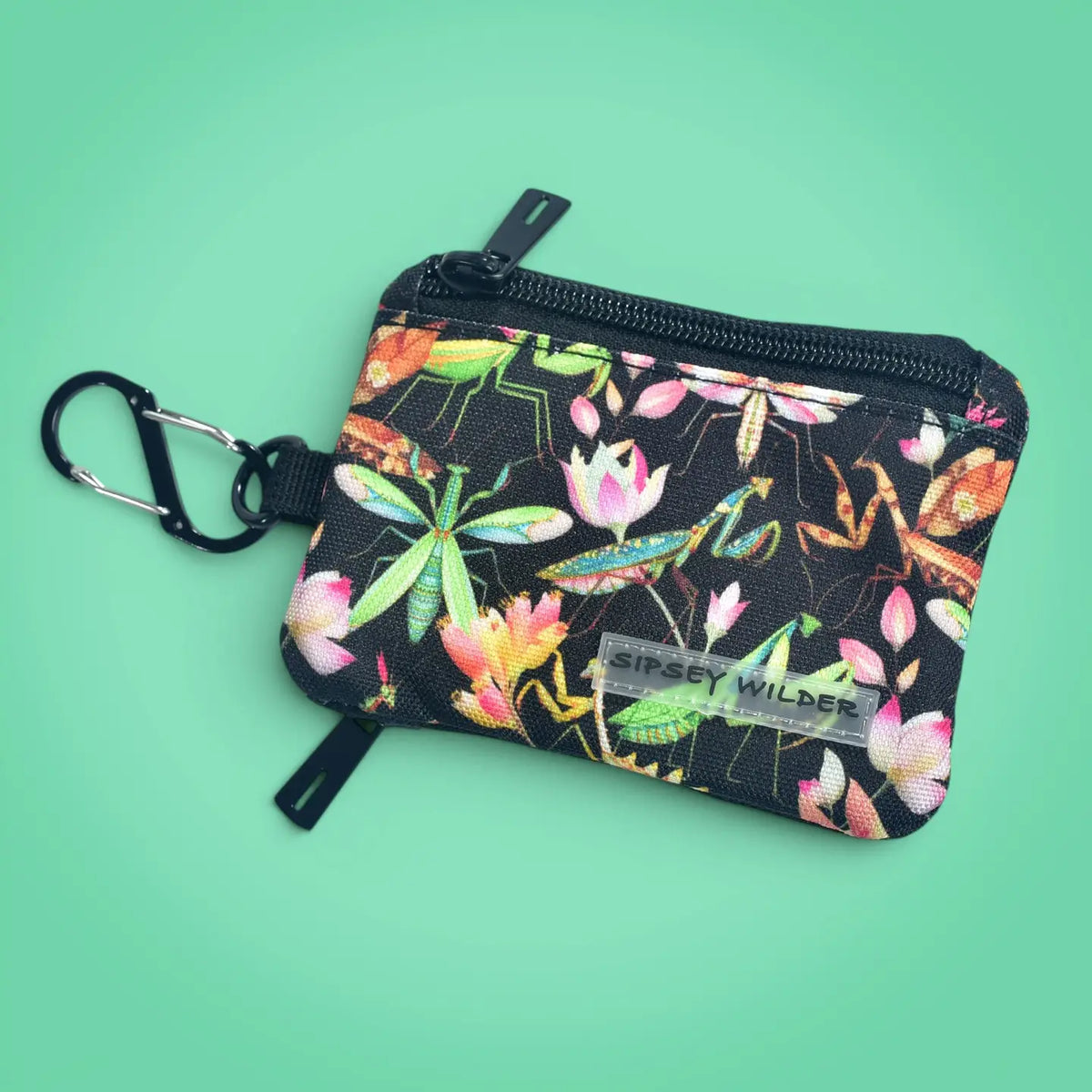 Mantis Menagerie Clip Wallet