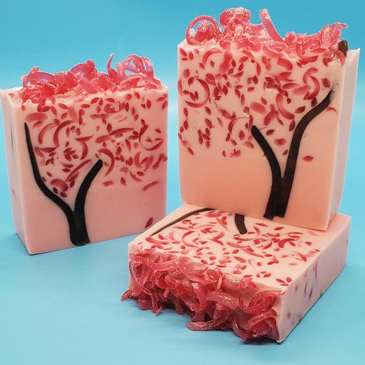 Japanese Cherry Blossom Handcrafted Soap