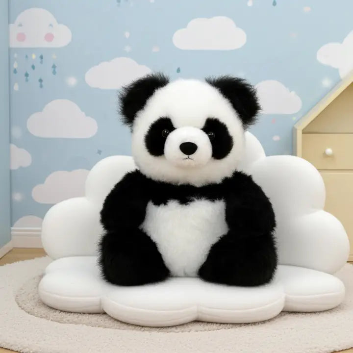 Alpaca Stuffed Animal - Panda small 7"