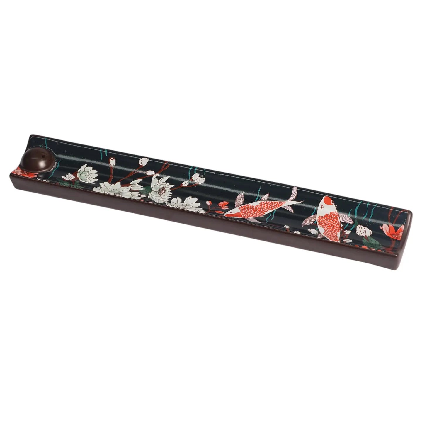 Ceramic Koi Fish Incense Burner