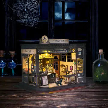 DIY Book Nook Kit:  Magic Cafe
