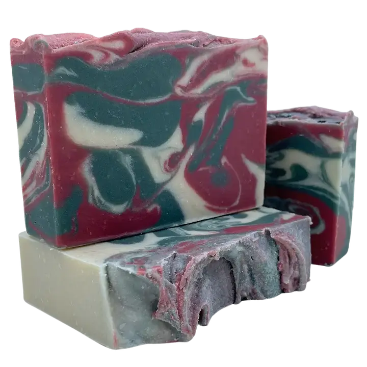 White Christmas Goats Milk Soap