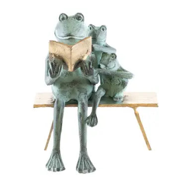Freddie Frog Bedtime Story Garden Art