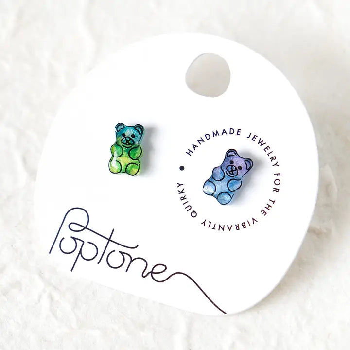 Petite Gummy Bear Stud Earrings