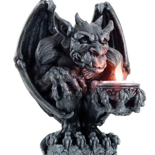 Gothic Gargoyle Tea Light Holder