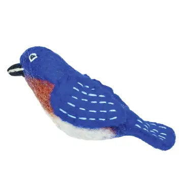 Bluebird Woolie Ornament