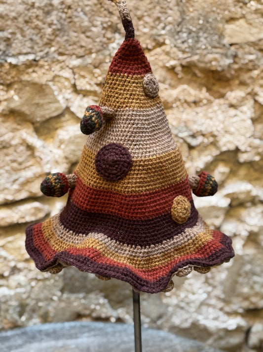 Witch Hat with Mushrooms