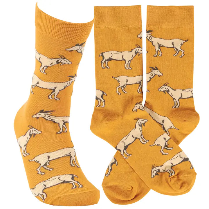 Goat Milk Goat Socks