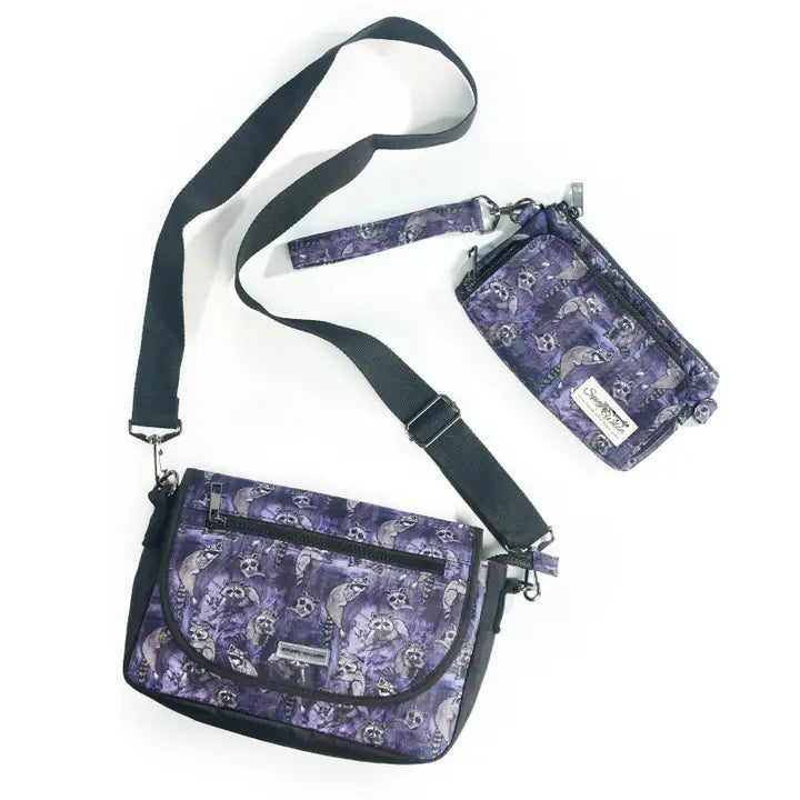 Shadow Bandits - Racoons - Stride Crossbody Bag