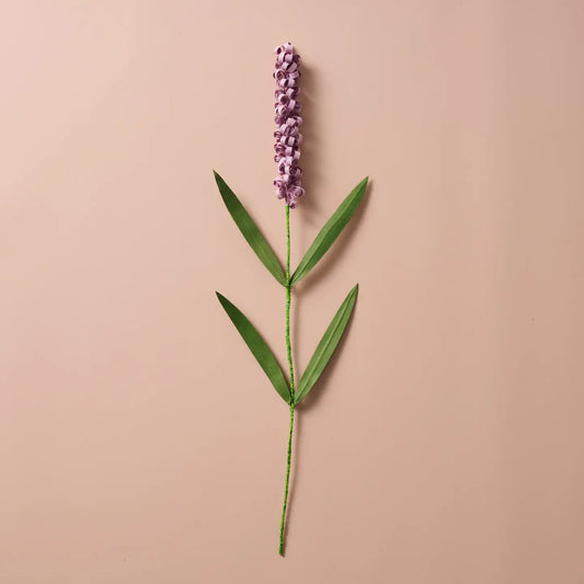 Jute Paper Lilac Flower