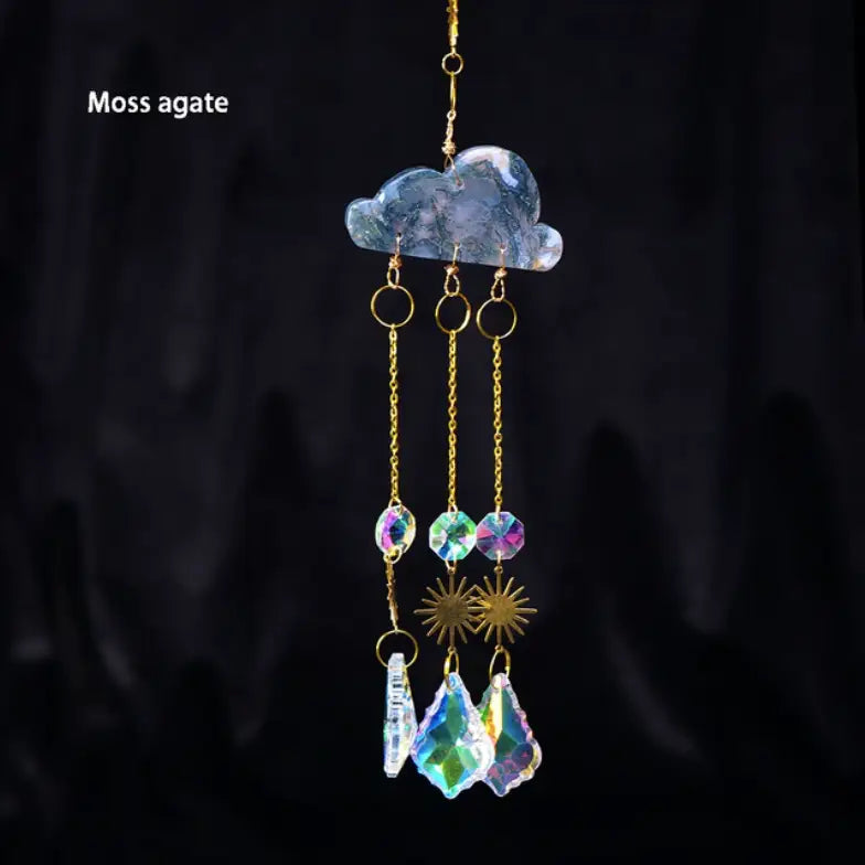 Cloud Carving Rainbow Suncatcher