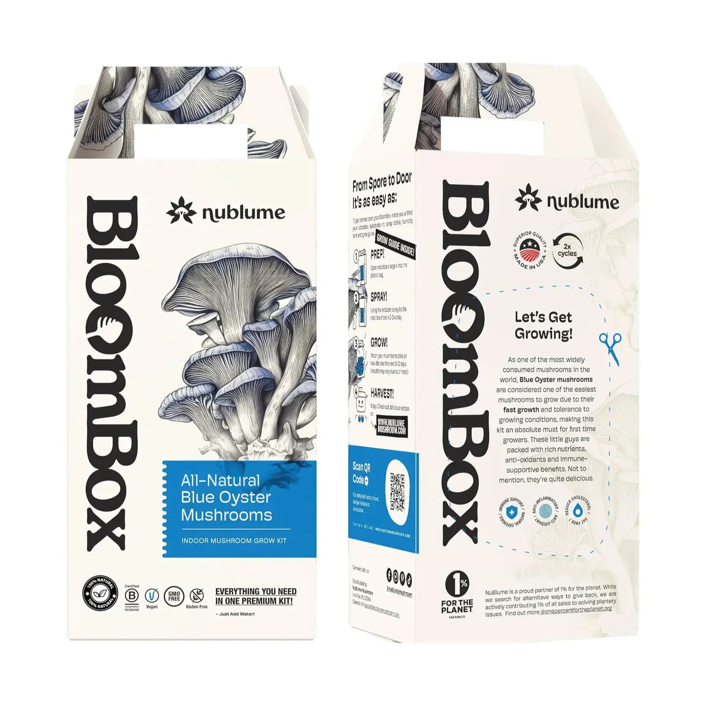 Mushroom Grow Kit Blue Oyster