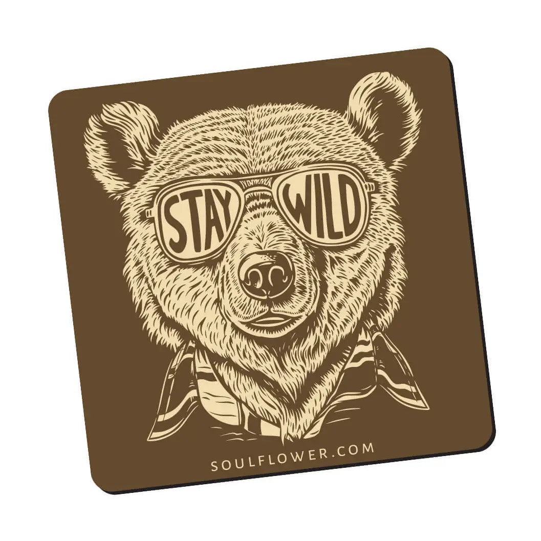 Stay Wild Bear Magnet