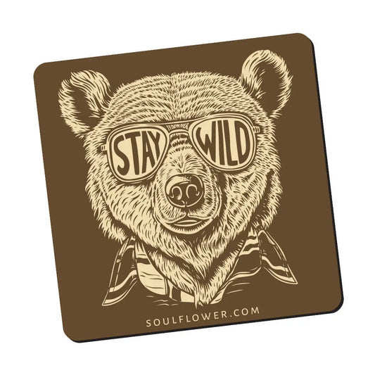 Stay Wild Bear Magnet